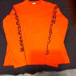 Vetements long sleeve new never worn